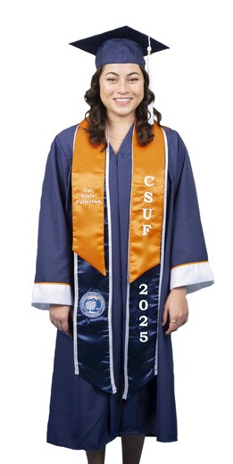 Bachelor's Deluxe Grad Pack (Cap, Gown, Tassel, Two Sashes)